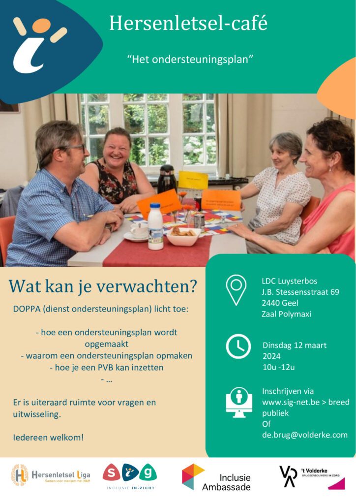 12 maart 2024: Hersenletsel Café